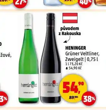 Penny Market Heninger grüner veltliner nabídka