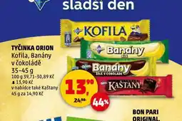 Penny Market Banány v čokoládě nabídka