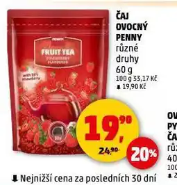 Penny Market Čaj ovocný nabídka