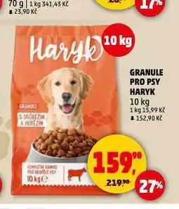 Penny Market Haryk granule pro psy nabídka