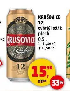 Penny Market Pivo krušovice nabídka