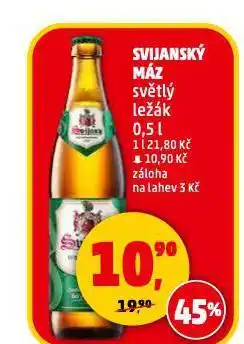 Penny Market Pivo svijanský máz nabídka