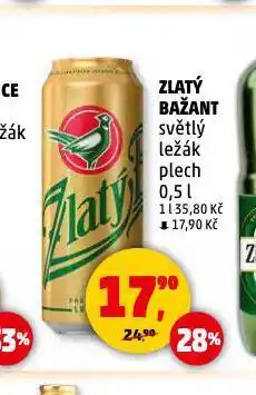 Penny Market Pivo zlatý bažant nabídka