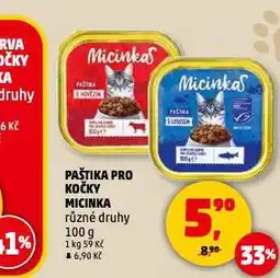 Penny Market Micinka paštika pro kočky nabídka