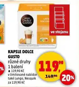 Penny Market Kávové kapsle dolce gusto nabídka