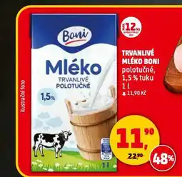 Penny Market Trvanlivé mléko nabídka