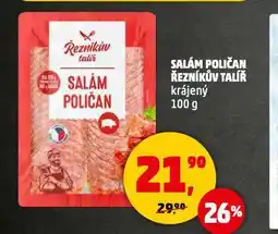 Penny Market Salám poličan nabídka