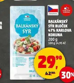 Penny Market Balkánský sýr bloček nabídka