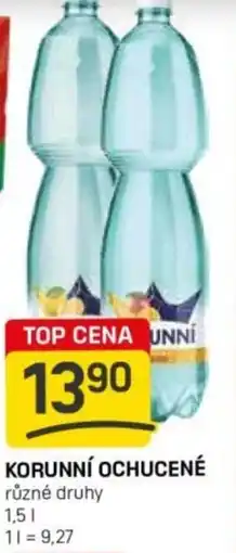 Flop Korunní ochucené nabídka