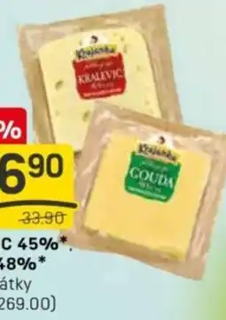 Flop Kralevic 45% ,Gouda 48% nabídka