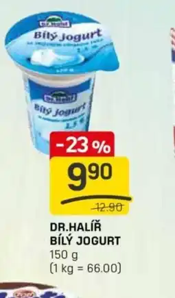Flop DR.HALÍŘ Bílý jogurt nabídka