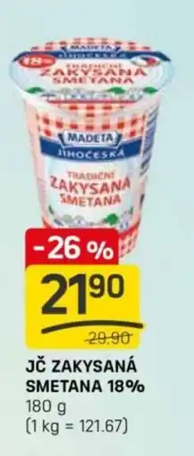 Flop MADETA Jč zakysaná smetana 18% nabídka
