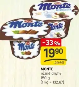 Flop Zott Monte nabídka