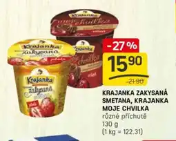 Flop Krajanka zakysaná smetana, Krajanka moje chvilka nabídka