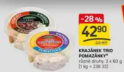 Flop Krajánek trio pomazánky nabídka