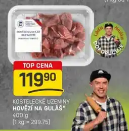 Flop Kostelecké uzeniny Hovězí na guláš nabídka