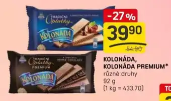 Flop Kolonáda, Kolonáda premium nabídka