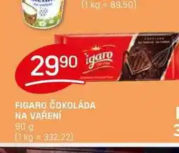 Flop FIGARO ČOKOLÁDA NA VAŘENÍ 90 g nabídka
