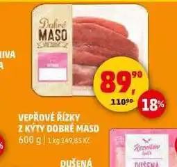 Penny Market VEPŘOVÉ ŘÍZKY Z KÝTY DOBRÉ MASO, 600 g nabídka