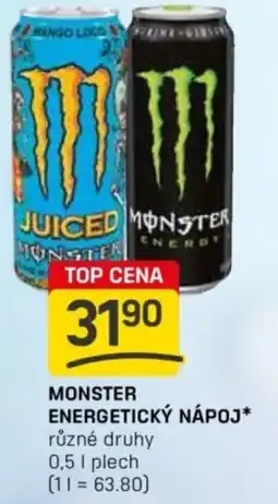 Flop Monster Energetický nápoj nabídka