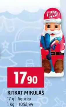 Terno KitKat Mikuláš 17 g nabídka
