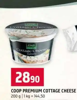 Terno COOP PREMIUM COTTAGE CHEESE 200 g nabídka