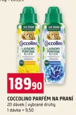 Terno COCCOLINO PARFÉM NA PRANÍ 20 dávek nabídka