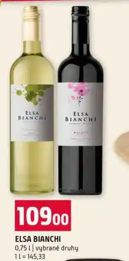 Terno ELSA BIANCHI 0,75 l nabídka