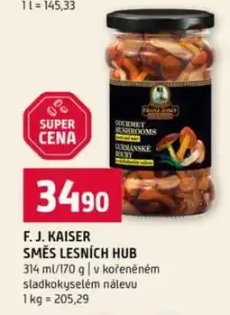 Terno F. J. KAISER SMĚS LESNÍCH HUB 314 ml/170 g nabídka