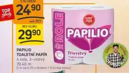 Flop Papilio toaletní papír nabídka