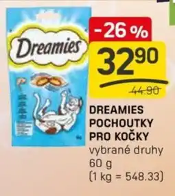 Flop Dreamies pochoutky pro kočky nabídka