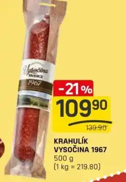 Flop Krahulík Vysočina 1967 nabídka