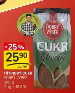 Flop DOBRÝ VÝBĚR Třtinový cukr nabídka