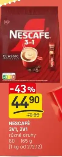 Flop Nescafé 3v1, 2v1 nabídka