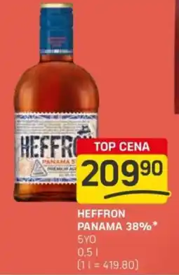 Flop HEFRRON Panama 38% nabídka