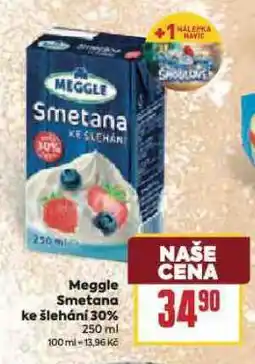 Billa Smetana ke šlehání 30% nabídka