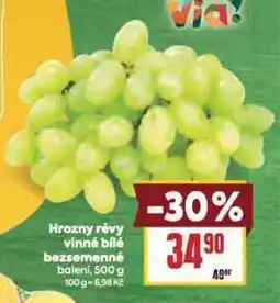 Billa Hrozny révy vinné bílé nabídka