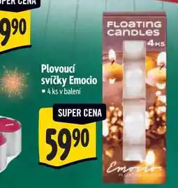 Albert Plovoucí svíčky Emocio 41 ks nabídka