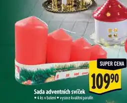 Albert Sada adventních svíček 4 ks nabídka