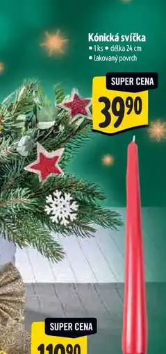 Albert Kónická svíčka 1ks nabídka