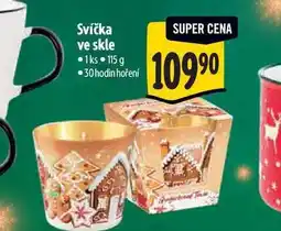 Albert Svíčka ve skle 1ks 115 g nabídka