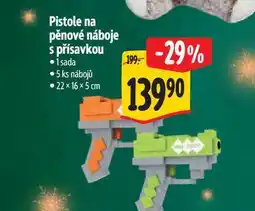 Albert Pistole na pěnové náboje s přísavkou 1 sada 5 ks nábojů nabídka