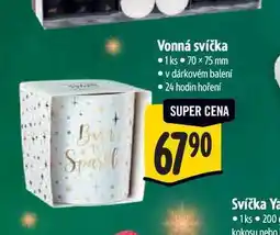 Albert Vonná svíčka 1 ks nabídka