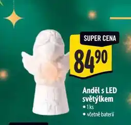 Albert Anděl s LED světýlkem 1ks nabídka