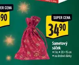 Albert Sametový sáček 1ks 20×15 cm nabídka