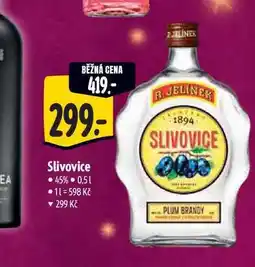 Albert Slivovice 0,5 l nabídka