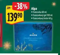 Albert Alpa vánoční balíček nabídka