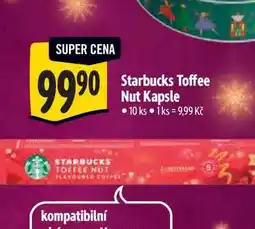 Albert Starbucks Toffee Nut Kapsle 10 ks nabídka