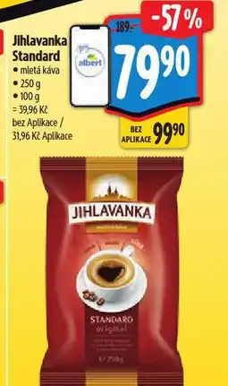 Albert Káva jihlavanka nabídka