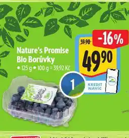 Albert Bio borůvky nabídka